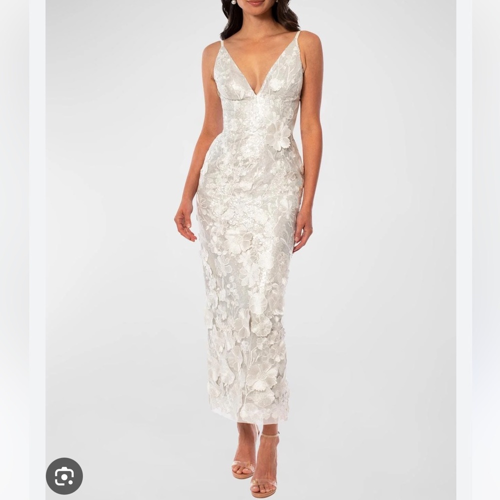 Helsi Norah Floral Sequin Gown